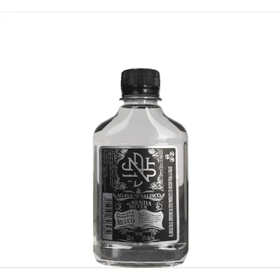 Petaca Tequila Senda Silver 225Cc 38G