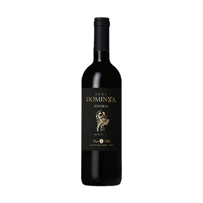 Vino Doña Dominga Reserva Black Merlot Botella 750cc
