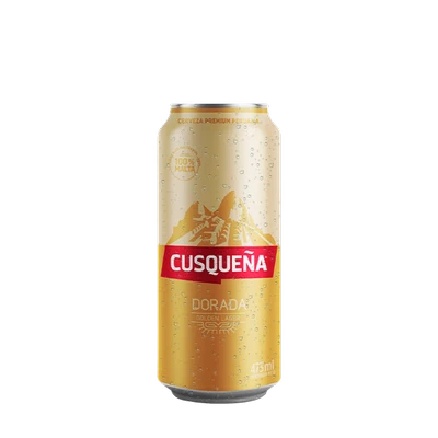 Cerveza Cusqueña lata 473 CC