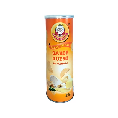 Papas Fritas Abuelita Queso 90Gr