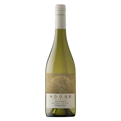 Vino Adobe Organico Chardonay 750Cc 13.5G