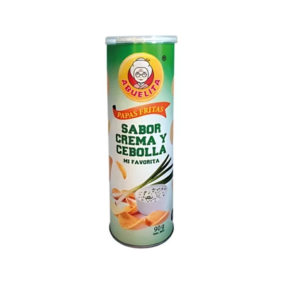 Papas Fritas Abuelita Crema Y Cebolla 90Gr