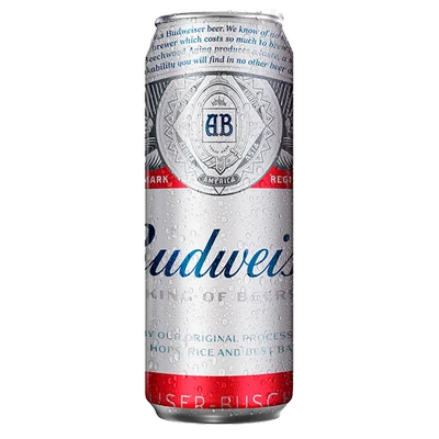 Cerveza Budweiser lager Lata 710cc