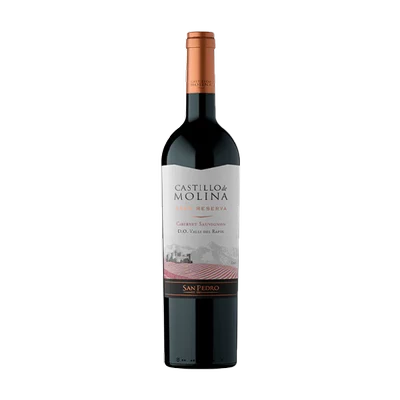 Vino Castillo de Molina Gran Reserva Cabernet Sauvignon Botella 750cc