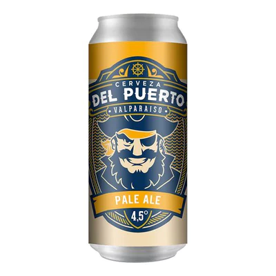 Cerveza Del Puerto Pale Ale Lata 470Cc 4.5G