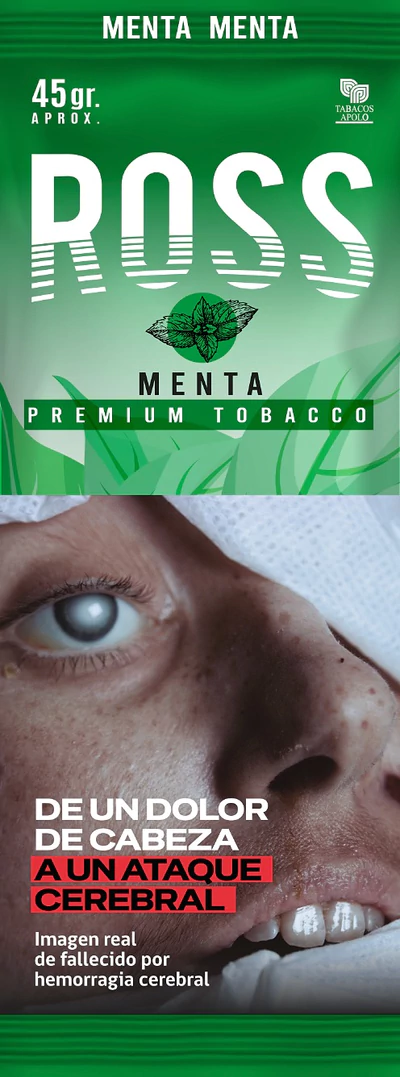 Tabaco Ross Menta 45gr