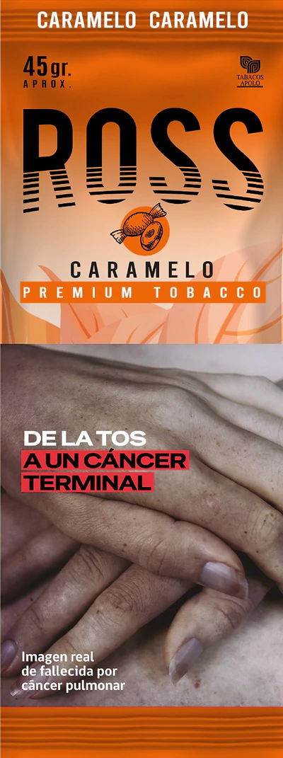 Tabaco Ross Caramelo 45gr