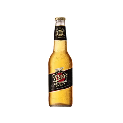 Cerveza Miller Genuine Draft Botella  355Cc 4,7G