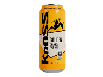 Cerveza Kross Golden Lata 470Cc 5.3G