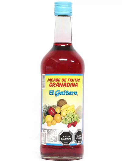 Jarabe Granadina El Gaitero 645Cc.