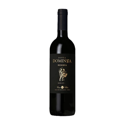 Vino Dona Dominga Rsva Black Merlot 750Cc13.5G