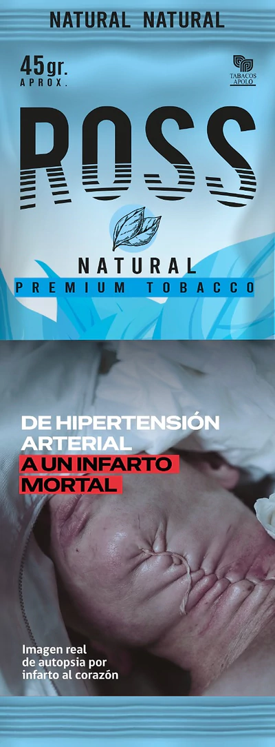 Tabaco Ross Natural 45gr