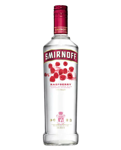 Vodka Smirnoff Rasperry 750Cc. 35G