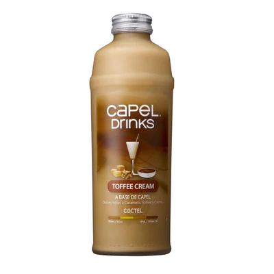 Coctel Capel Toffee Cream 700Cc 12G
