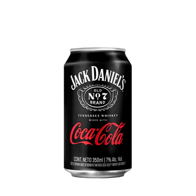 Whisky Jack & Coke Original  Lata 350Cc7G