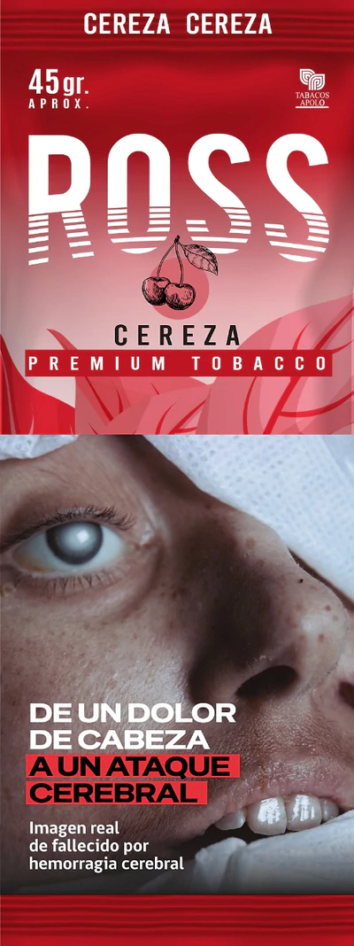 Tabaco Ross Cereza 45gr