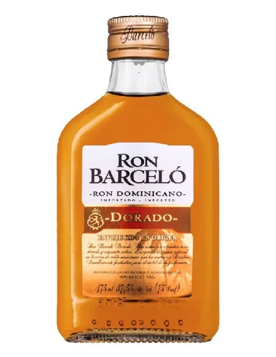 Petaca Ron Barcelo Dorado 175Cc 40G
