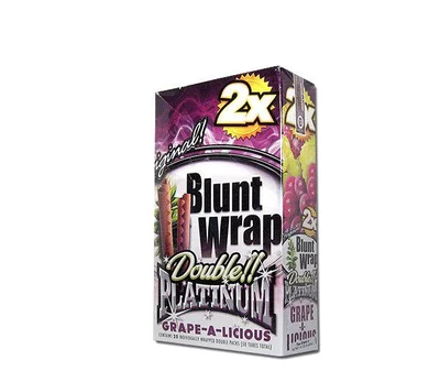 Papelillo Blunt Wrap Platinum Grape 40Gr X 25Un