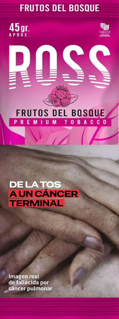 Tabaco Ross Frutos Rojos 45gr