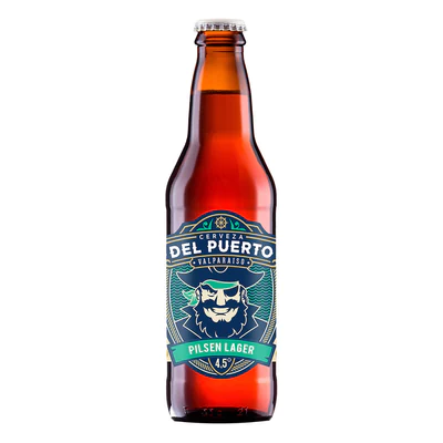Cerveza Del Puerto Pilsen Bot 330Cc 4.5G