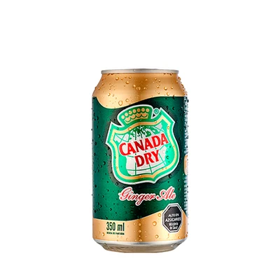 Bebida Ginger Ale Lata 350Cc. 0G