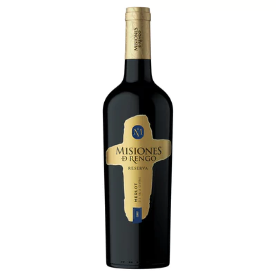 Vino Misiones Rengo Reser. Merlot 750Cc. 14G