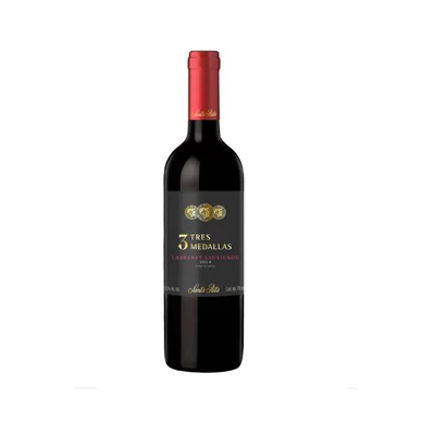 Vino Tres Medallas Cabernet 375Cc. 14G