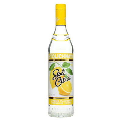 Vodka Stolichnaya Lemon 750Cc 40G