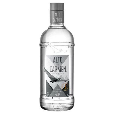 Pisco Alto Del Carmen Transparente 750Cc. 40G