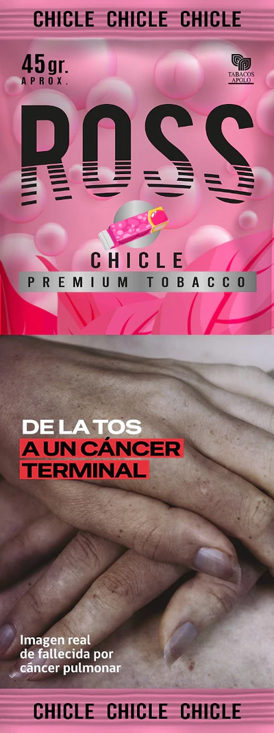 Tabaco Ross Chicle 45gr