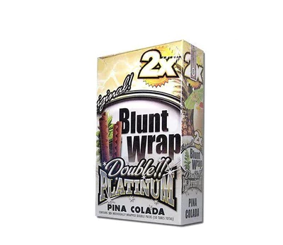 Papelillo Blunt Wrap Platinum Piña Colada 40Gr X2