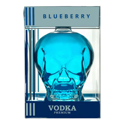 Coctel Vodka Jolly Skull Azul 1000Cc 31.5G