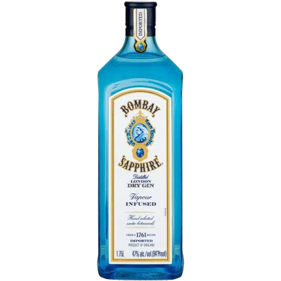 Gin Bombay Sapphire Botellon 1750Cc 47G