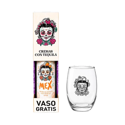 LICOR DE CREMA MANGO TEQUILA MEX 700cc+VASO