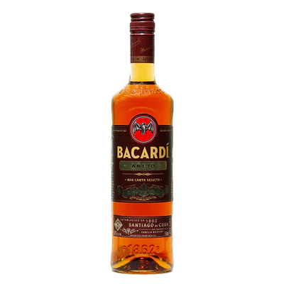Ron Bacardí Añejo 40° Botella 750cc