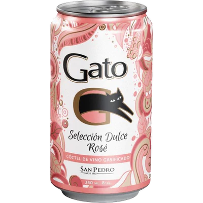 COTEL de VINO GATO DULCE ROSE LATA 350cc8g