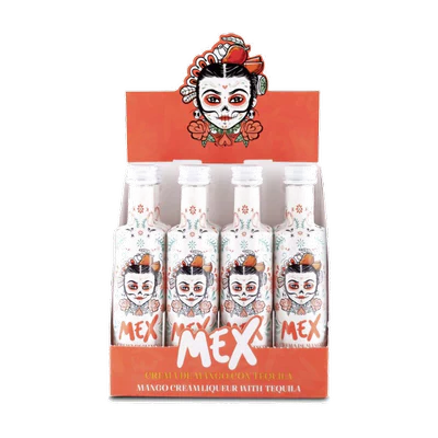 MINIATURA LICOR CREMA MANGO TEQUILA MEX 50cc 15g