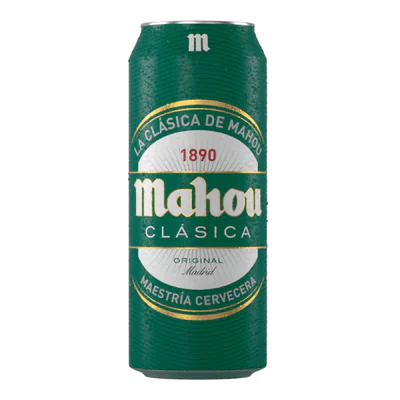 Cerveza Mahou Clásica lata 500 CC