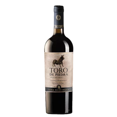 Vino Toro De Piedra Gran Reserva Carmenere Cabernet Botella 750cc