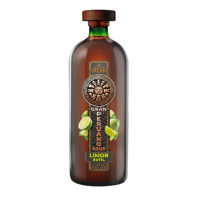 PISCO GRAN PERUANO LIMON SUTIL 1000cc12g