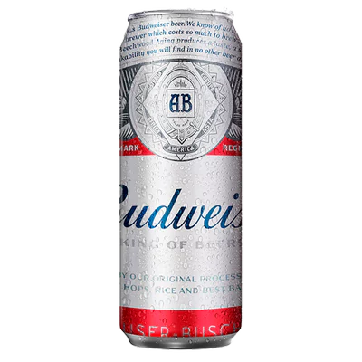 Cerveza Budweiser lager Lata 710cc