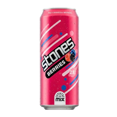 CERVEZA STONE BERRIES 470cc 2.5g