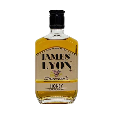 PETACA WHISKEY JAMES LYON HONEY 200cc 36g