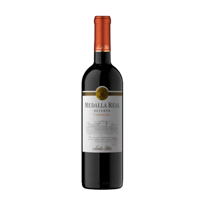 Vino Medalla Real Reserva Carmenere Botella 750cc