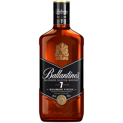 Whisky Ballantines Bourbon Finish 7 Años Botella 700cc