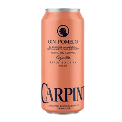 GIN CARPINERO POMELO LATA 473cc8g