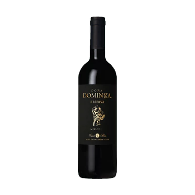 Vino Doña Dominga Reserva Black Merlot Botella 750cc