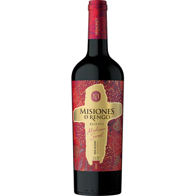 Vino Misiones de Rengo Medium Sweet Red Blend Botella 750cc