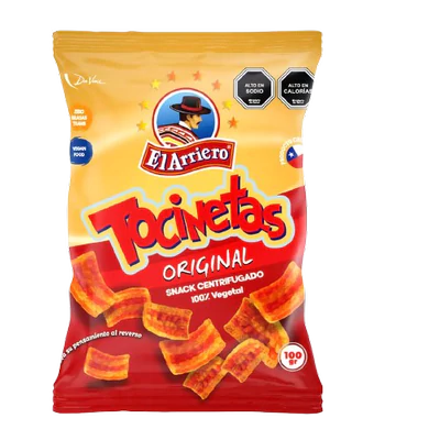 Snack Tocinetas El Arriero 100gr
