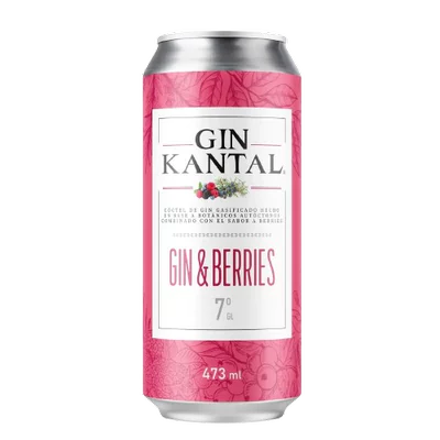 GIN KANTAL BERRIES LATA 473cc 7g